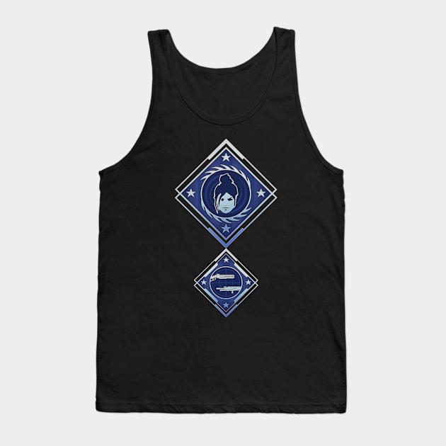 Apex Legend: Wraith haunt ( Colored ) Tank Top by spaceranger